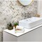 Apollo Tile Bge & Wht Herringbone 9.63sq.ft 11 in. X12.6 in. Recycled Glass Mosaic Tile, 10PK APLNNC9903CLEC34 - alternate 2